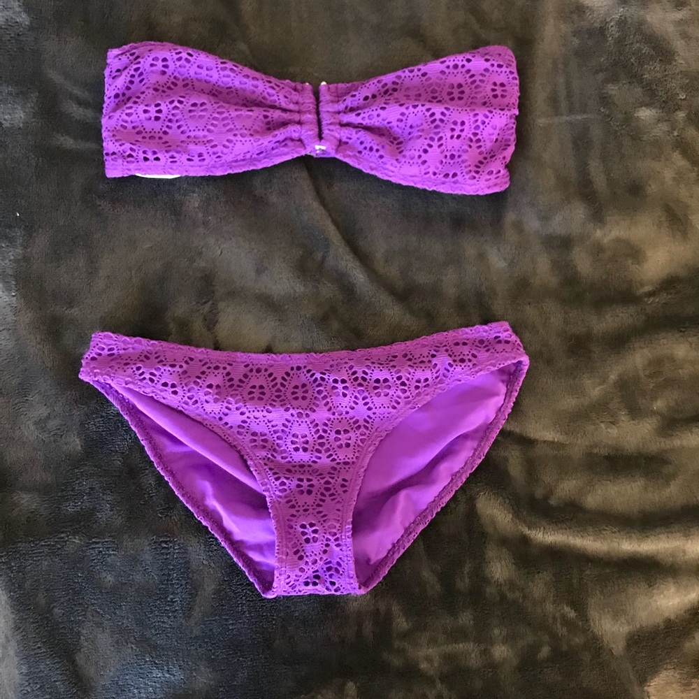 Purple bikini